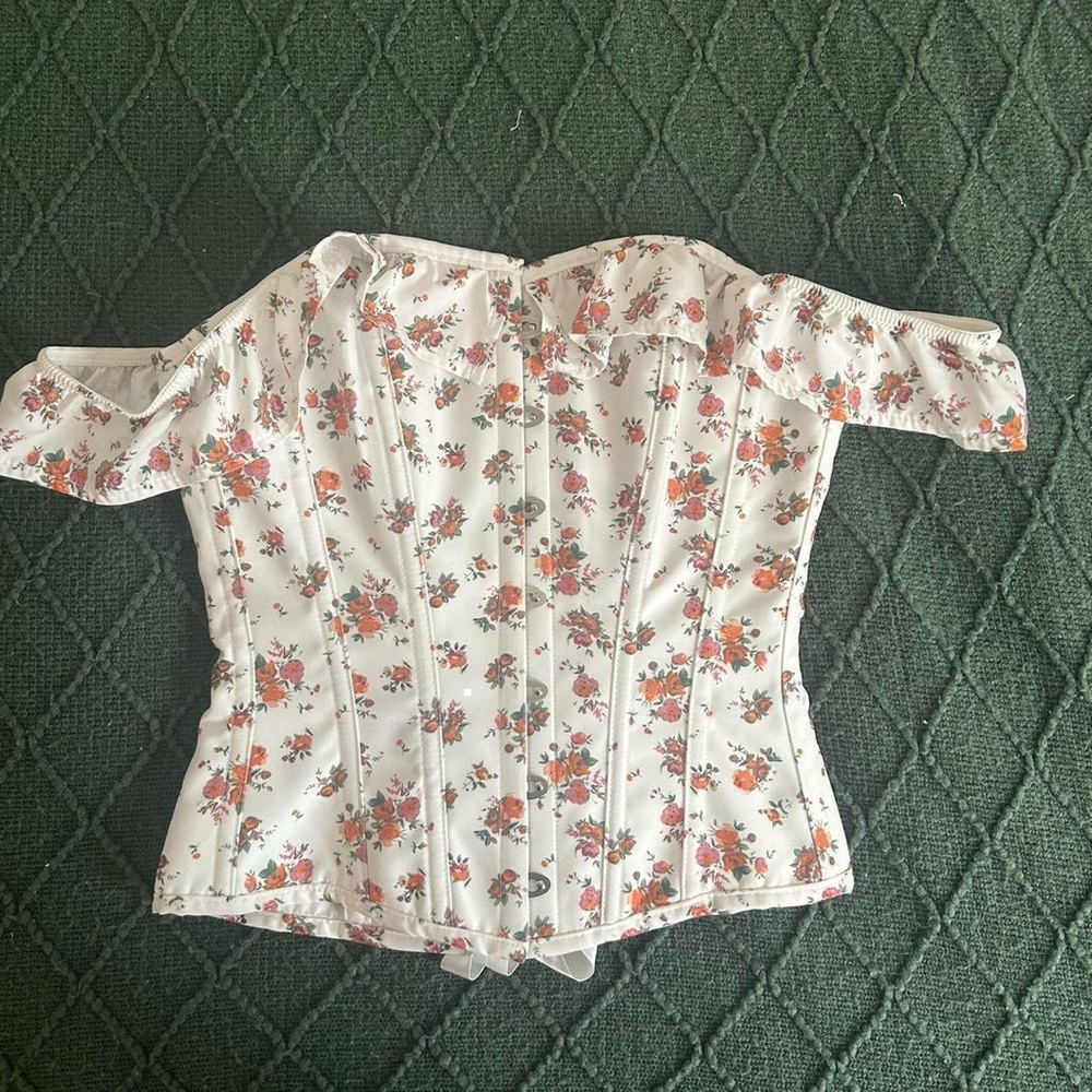 Floral Corset Top